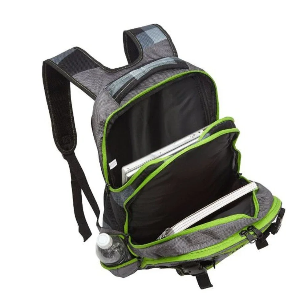 Ful Troubleshooter Laptop Backpack Fits up to 17-Inch Laptop 34L Green Gray